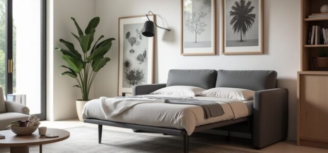 Optimiser l’espace avec un canapé convertible avec rangement intégré : mission possible?